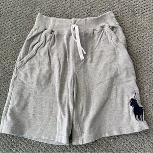 Polo Ralph Lauren Boys Sweat Shorts Gray Size 8 Big Pony